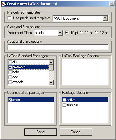 Screenshot: New LaTeX Document Interface (9 KB)